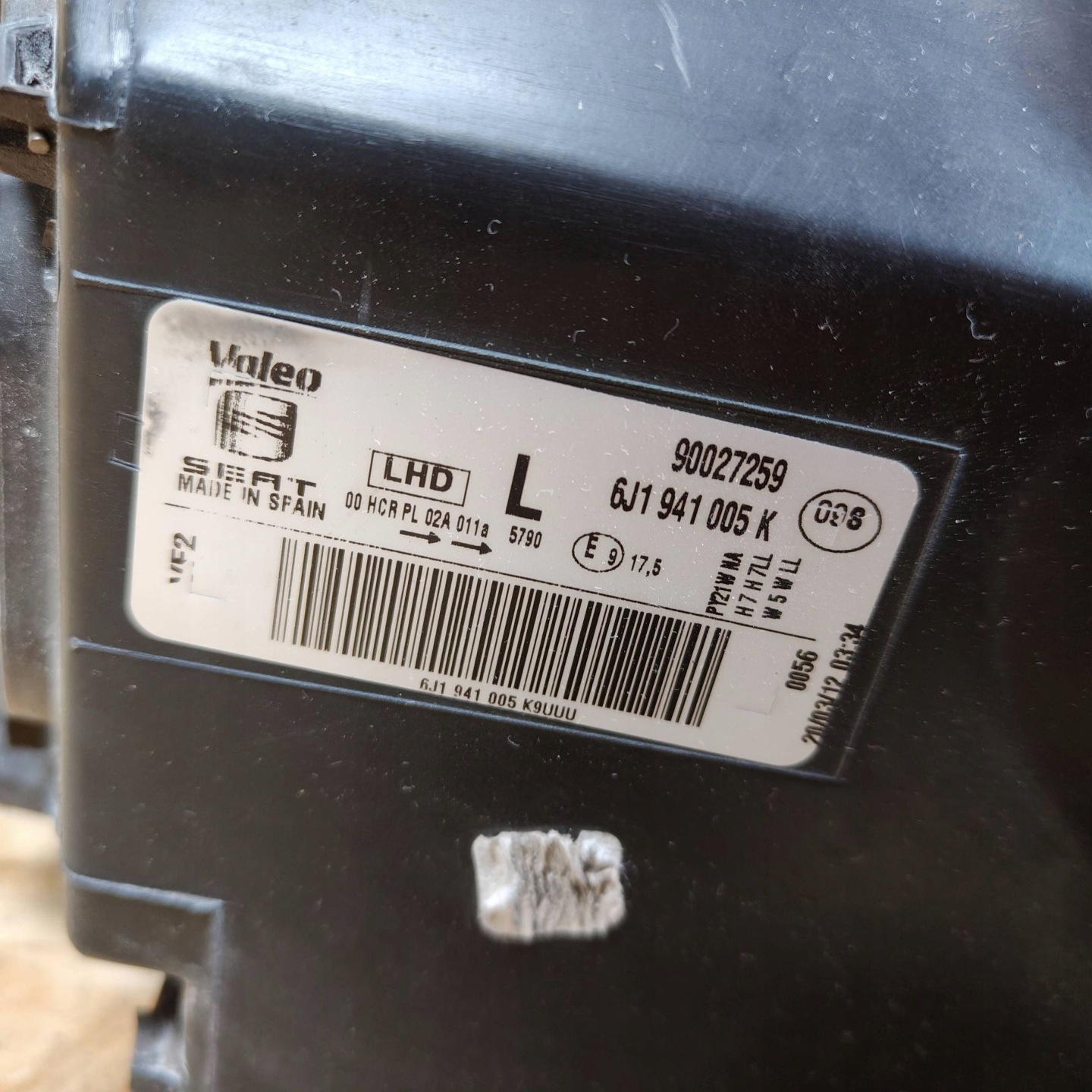 Frontscheinwerfer SEAT Ibiza 6P 6J1941005K LED Links Scheinwerfer Headlight - Thumbnail 10