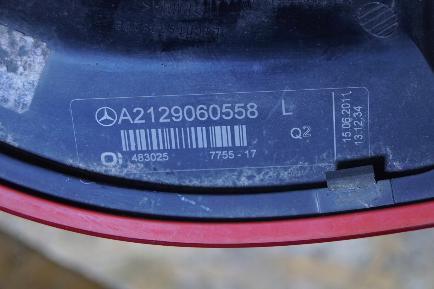 Mercedes-Benz E-Klasse W212 Rückleuchte A2129060558 Rearlamp - Thumbnail 7