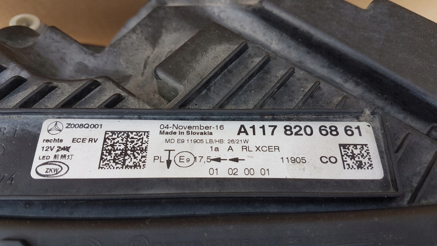 Frontscheinwerfer Mercedes-Benz CLA C118 A1178206861 LED Rechts Headlight - Thumbnail 10