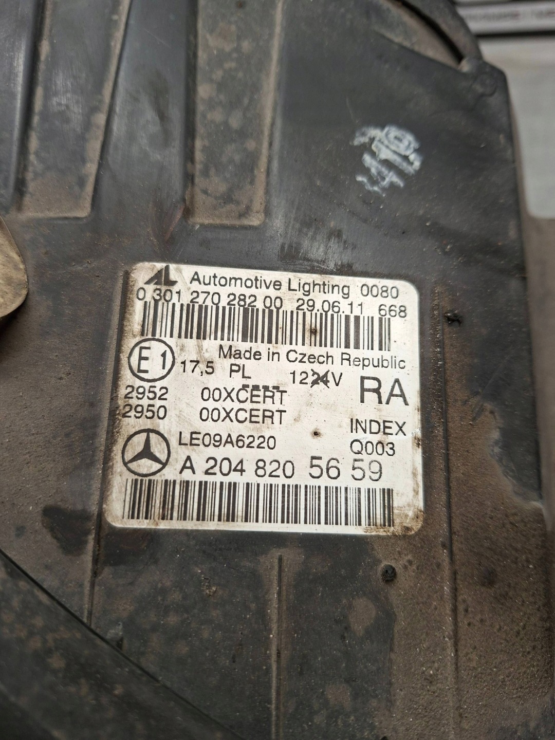 Frontscheinwerfer Mercedes-Benz C-Klasse W204 A2048205659 LED Links Headlight - Thumbnail 11