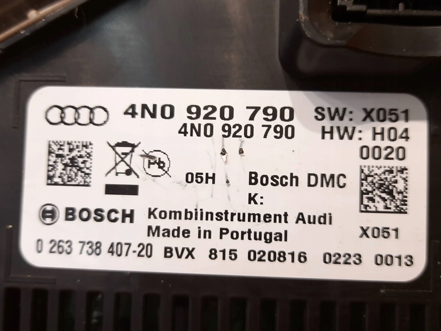 Audi A8 4N0920790 Screen Kombiinstrument Tacho - Thumbnail 10