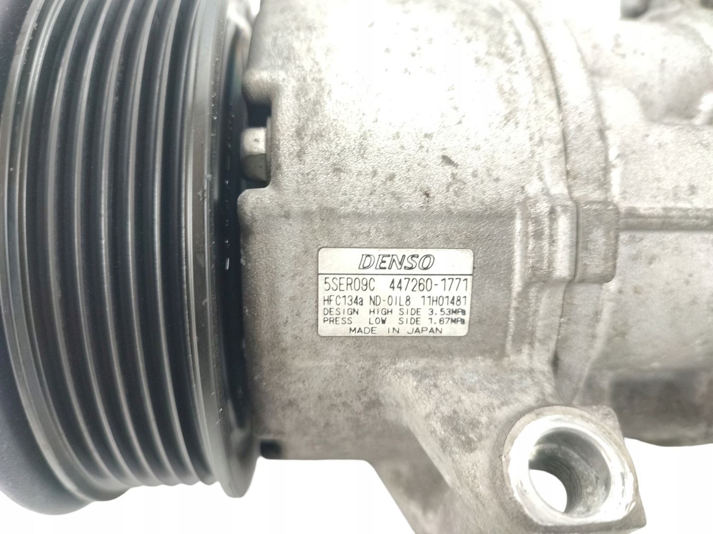 SPRĘŻARKA KLIMATYZACJI TOYOTA YARIS II 1.8 VVT-I 133KM TS
