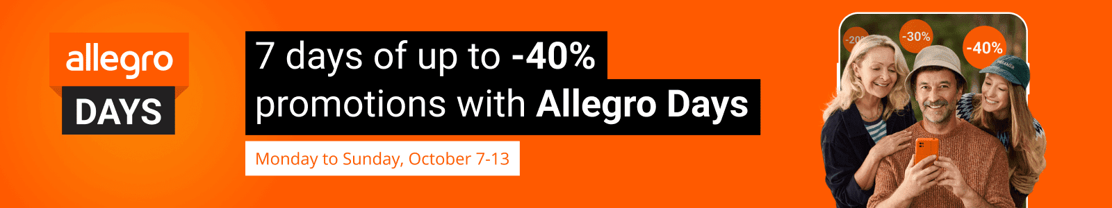 Submit your offers for the October edition of Allegro Days and AlleDiscount!