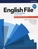 English File. Pre-Intermeiate. Student's Book + online practice, Fourth Edi