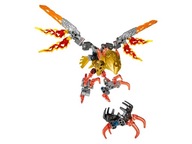 Klocki LEGO Bionicle 71303 Ikir Używane Robot Zestaw Kompletny Ptak Ogień