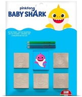 Pečiatky Baby Shark 5 ks