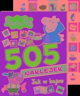 Świnka Peppa. 505 naklejek cz.3 Jak w bajce