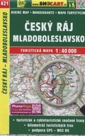 Cesky Raj Mladoboleslavsko Mapa turystyczna 1:40