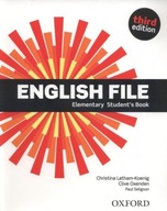 ENGLISH FILE 3ed third edition Elementary student's book Podręcznik