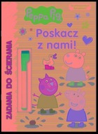 Poskacz z nami. Zadania do ścierania. Świnka Peppa