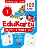 Bawię się i uczę. EduKarty. Język angielski. Dla klasy 1