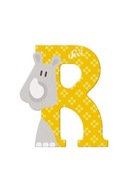 Malá abeceda. Písmeno "R" - nosorožec