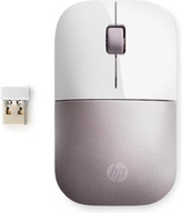 Hp Z3700 Mysz Bezprzewodowa PC dom biuro silent cicha biała biało różowa