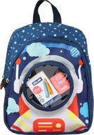 Predškolský batoh modrý Astronaut Space