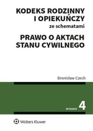 Kodeks rodzinny i opiekuńczy ze schematami w.4/2020 Prawo o aktach stanu cy