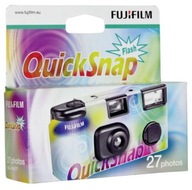 Aparat jednorazowy Fuji QuickSnap Fashion Flash 27 szt. zdjęć z lampą