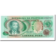 Banknot, Filipiny, 5 Piso, Undated, KM:160b, UNC(6