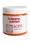 Akrylová farba Happy Color 250ml oranžová