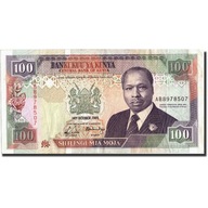 Banknot, Kenia, 100 Shillings, 1989, 1989-10-16, K