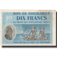 Francja, Bon de Solidarité, 10 Francs, 1941, UNC(6