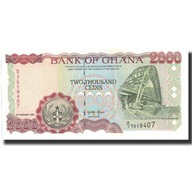 Banknot, Ghana, 2000 Cedis, 1995, 1995-01-06, KM:3