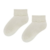 Ponožky bambusové pre batoľa ecru 1-3 mcy