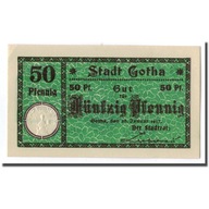 Banknot, Niemcy, Gotha Stadt, 50 Pfennig, Blason 2