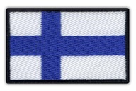 Naszywka Finlandia Flaga Finlandii średnia 3,5x5,5