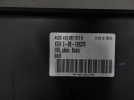 AUDI A6 C7 upholstery bonnet boot 4G9867973B