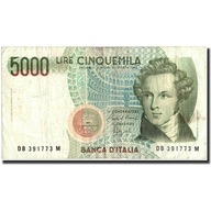 Banknot, Włochy, 5000 Lire, 1985, 1985-01-04, KM:1