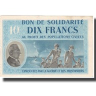 Francja, Bon de Solidarité, 10 Francs, 1941, UNC(6