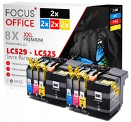 8× Atrament Focus Office TUBR-529-8X-OP pre Brother set