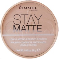 Rimmel Puder Stay Matte Matujący 007 Mohair