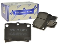 BRZDOVÉ DOŠTIČKY ZADNÉ 04-06086S SERVICE PARTS