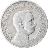 Moneta, Włochy, Vittorio Emanuele III, Lira, 1910,