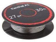 Drut oporowy KANTHAL A1 średnica 0,81mm Rolka 30m