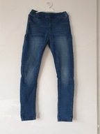 jeans 146 H&M denim legginsy SPODNIE STRECH