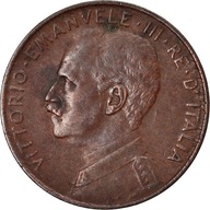 Moneta, Włochy, Vittorio Emanuele III, 2 Centesimi