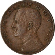 Moneta, Włochy, Vittorio Emanuele III, 2 Centesimi