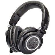 Słuchawki Audio-Technica ATH-M50X black , odsłuch