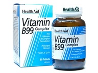 Vitamín B Komplex Kyselina listová B12 VYSOKÁ DÁVKA