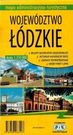 WOJEWÓDZTWO ŁÓDZKIE MAPA SAMOCHODOWA TURYSTYCZNA BIK