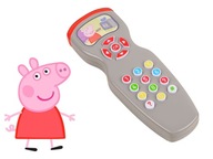 Pilot TV edukacyjny świetlny PEPPA interaktywny