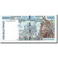 Banknot, Kraje Afryki Zachodniej, 5000 Francs, und