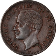 Moneta, Włochy, Vittorio Emanuele III, 2 Centesimi