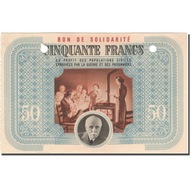 Francja, Bon de Solidarité, 50 Francs, Undated, Bo