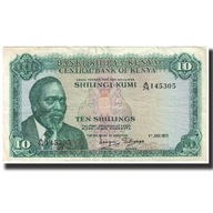 Banknot, Kenia, 10 Shillings, 1973, 1973-07-01, KM