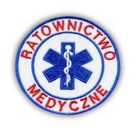 Záchranár - nášivka Záchranná zdravotná služba 6,8 cm