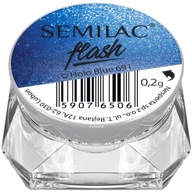 SEMILAC - PYŁEK - FLASH HOLO BLUE 691