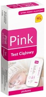 DOMOWY PŁYTKOWY TEST CIĄŻOWY PINK DOKŁADNY 99,9%